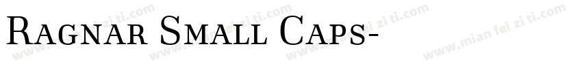 Ragnar Small Caps字体转换